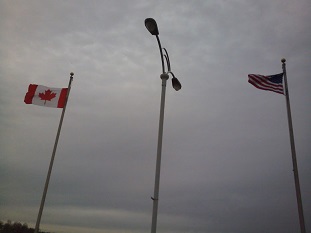 USA - Canada Border / Frontière  Etats Unis - Canada