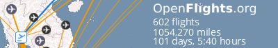Flight map